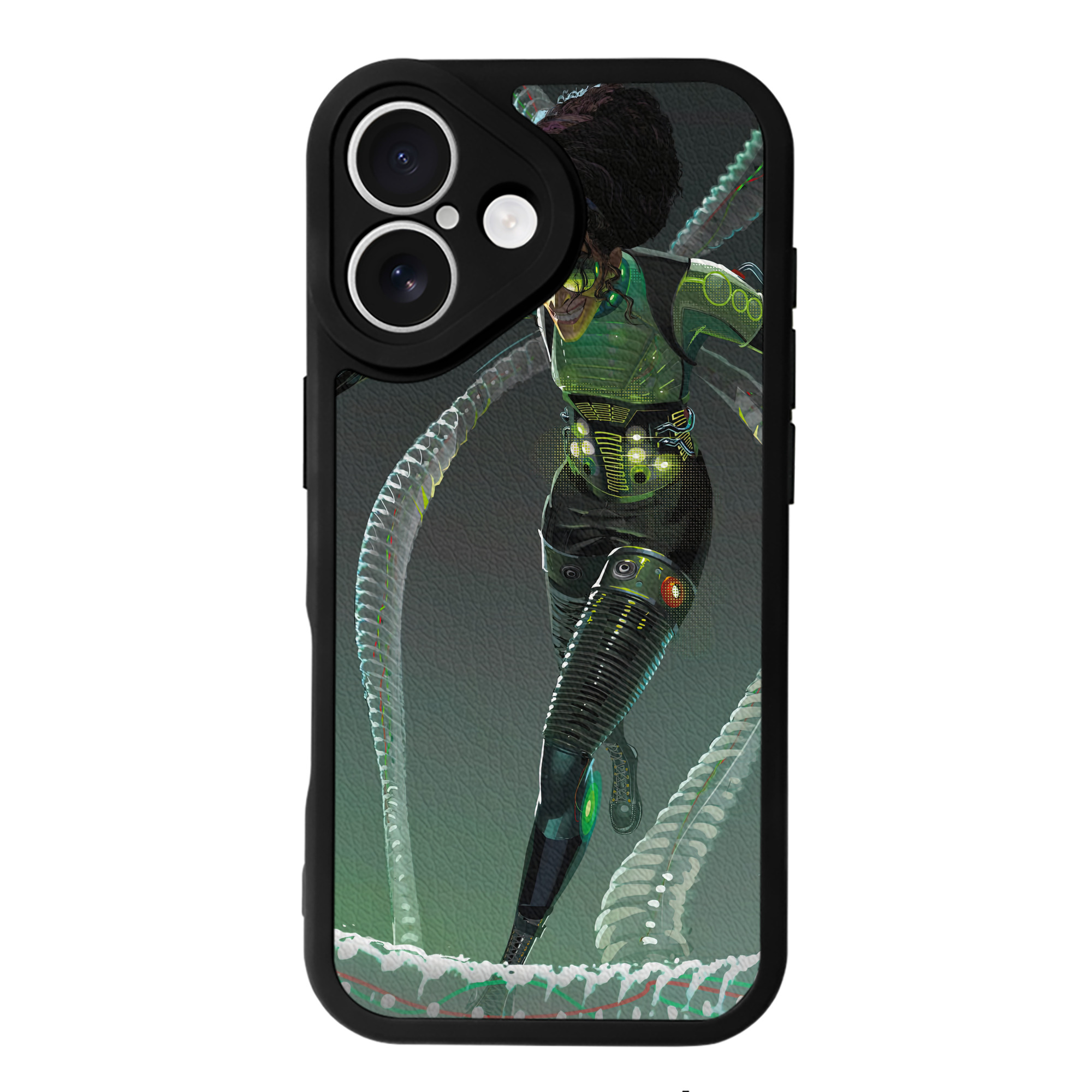 Spider Man スパイダーマン 【iPhone 16シリーズ対応】シリコンスマホケース（レザー調） 材質：シリコン